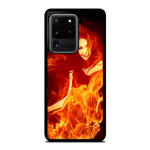Woman In Fire Samsung Galaxy S20 Ultra 5G Case Cover Woman In Fire Samsung Galaxy S20 Ultra 5G Case Cover