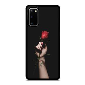 Red Rose Flower Hand Samsung Galaxy S20 5G Case Cover Red Rose Flower Hand Samsung Galaxy S20 5G Case Cover