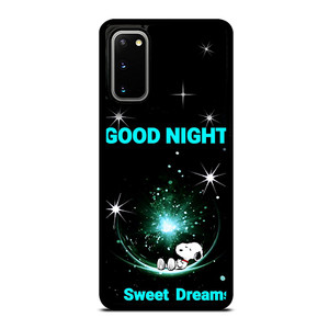 Snoopy Sweet Dreams Good Night Samsung Galaxy S20 5G Case Cover Snoopy Sweet Dreams Good Night Samsung Galaxy S20 5G Case Cover