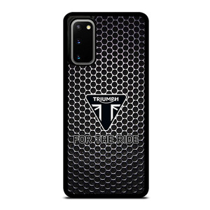 Triumph For The Ride Logo Samsung Galaxy S20 5G Case Cover Triumph For The Ride Logo Samsung Galaxy S20 5G Case Cover