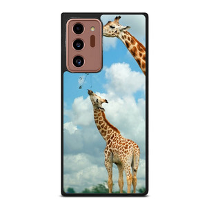 MOM AND BABY GIRAFFE EAT Samsung Galaxy Note 20 Ultra 5G Case Cover MOM AND BABY GIRAFFE EAT Samsung Galaxy Note 20 Ultra 5G Case Cover