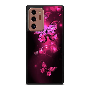 Purple Butterfly Pink Samsung Galaxy Note 20 Ultra 5G Case Cover Purple Butterfly Pink Samsung Galaxy Note 20 Ultra 5G Case Cover