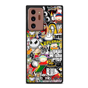 Sticker Bomb Collage Samsung Galaxy Note 20 Ultra 5G Case Cover Sticker Bomb Collage Samsung Galaxy Note 20 Ultra 5G Case Cover