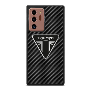 Triumph Motorcycle Carbon Logo Samsung Galaxy Note 20 Ultra 5G Case Cover Triumph Motorcycle Carbon Logo Samsung Galaxy Note 20 Ultra 5G Case Cover