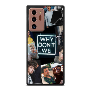 Why Don't We Collage Samsung Galaxy Note 20 Ultra 5G Case Cover Why Don't We Collage Samsung Galaxy Note 20 Ultra 5G Case Cover