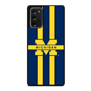 Michigan Wolverines Logo Samsung Galaxy Note 20 5G Case Cover Michigan Wolverines Logo Samsung Galaxy Note 20 5G Case Cover