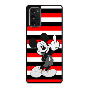 Mickey Mouse Middle Finger Samsung Galaxy Note 20 5G Case Cover Mickey Mouse Middle Finger Samsung Galaxy Note 20 5G Case Cover