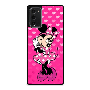 Minnie Mouse In Pink Heart Samsung Galaxy Note 20 5G Case Cover Minnie Mouse In Pink Heart Samsung Galaxy Note 20 5G Case Cover