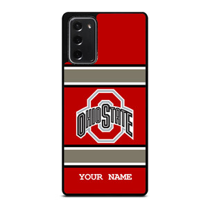 Ohio State Buckeyes Custom Your Name Samsung Galaxy Note 20 5G Case Cover Ohio State Buckeyes Custom Your Name Samsung Galaxy Note 20 5G Case Cover