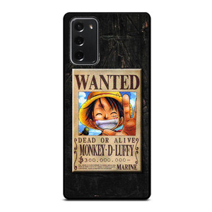 One Piece Luffy Wanted Samsung Galaxy Note 20 5G Case Cover One Piece Luffy Wanted Samsung Galaxy Note 20 5G Case Cover
