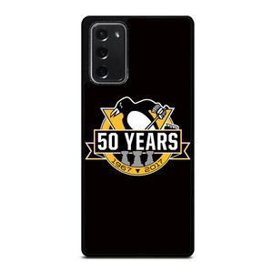 PITTSBURGH PENGUINS 50 YEARS Samsung Galaxy Note 20 5G Case Cover PITTSBURGH PENGUINS 50 YEARS Samsung Galaxy Note 20 5G Case Cover