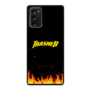 Trasher Smoldering Font Samsung Galaxy Note 20 5G Case Cover Trasher Smoldering Font Samsung Galaxy Note 20 5G Case Cover