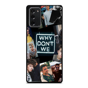 Why Don't We Collage Samsung Galaxy Note 20 5G Case Cover Why Don't We Collage Samsung Galaxy Note 20 5G Case Cover