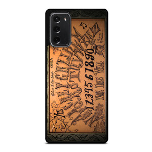 Yes No Ouija Board Samsung Galaxy Note 20 5G Case Cover Yes No Ouija Board Samsung Galaxy Note 20 5G Case Cover