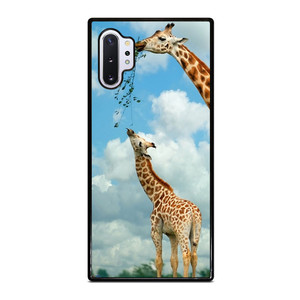 MOM AND BABY GIRAFFE EAT Samsung Galaxy Note 10 Plus Case Cover MOM AND BABY GIRAFFE EAT Samsung Galaxy Note 10 Plus Case Cover