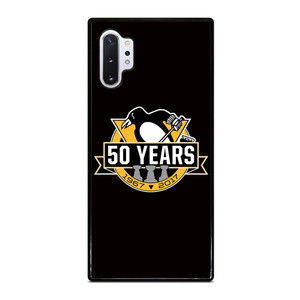 PITTSBURGH PENGUINS 50 YEARS Samsung Galaxy Note 10 Plus Case Cover PITTSBURGH PENGUINS 50 YEARS Samsung Galaxy Note 10 Plus Case Cover