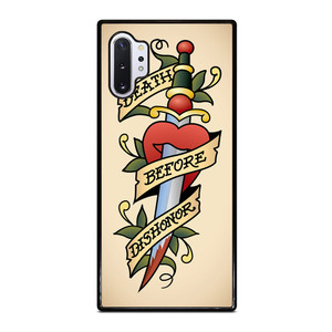 SAILOR JERRY DEATH BEFORE DISHONOR Samsung Galaxy Note 10 Plus Case Cover SAILOR JERRY DEATH BEFORE DISHONOR Samsung Galaxy Note 10 Plus Case Cover