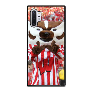 Wisconsin Mascot Image Samsung Galaxy Note 10 Plus Case Cover Wisconsin Mascot Image Samsung Galaxy Note 10 Plus Case Cover