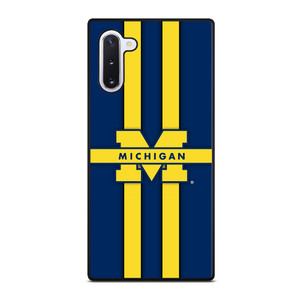Michigan Wolverines Logo Samsung Galaxy Note 10 5G Case Cover Michigan Wolverines Logo Samsung Galaxy Note 10 5G Case Cover