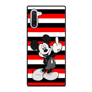 Mickey Mouse Middle Finger Samsung Galaxy Note 10 5G Case Cover Mickey Mouse Middle Finger Samsung Galaxy Note 10 5G Case Cover