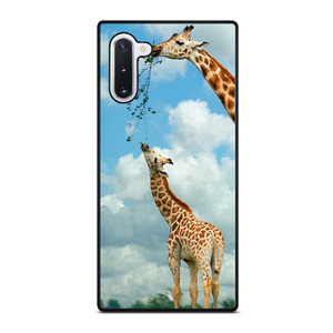 MOM AND BABY GIRAFFE EAT Samsung Galaxy Note 10 5G Case Cover MOM AND BABY GIRAFFE EAT Samsung Galaxy Note 10 5G Case Cover
