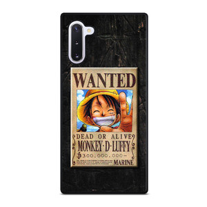 One Piece Luffy Wanted Samsung Galaxy Note 10 5G Case Cover One Piece Luffy Wanted Samsung Galaxy Note 10 5G Case Cover
