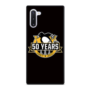 PITTSBURGH PENGUINS 50 YEARS Samsung Galaxy Note 10 5G Case Cover PITTSBURGH PENGUINS 50 YEARS Samsung Galaxy Note 10 5G Case Cover