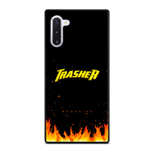 Trasher Smoldering Font Samsung Galaxy Note 10 5G Case Cover Trasher Smoldering Font Samsung Galaxy Note 10 5G Case Cover