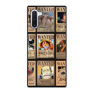 Wanted One Piece Luffy Samsung Galaxy Note 10 5G Case Cover Wanted One Piece Luffy Samsung Galaxy Note 10 5G Case Cover