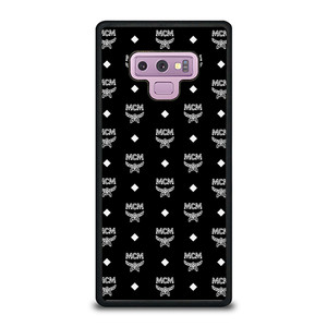 MCM Worldwide Black Wallpaper Samsung Galaxy Note 9 Case Cover MCM Worldwide Black Wallpaper Samsung Galaxy Note 9 Case Cover