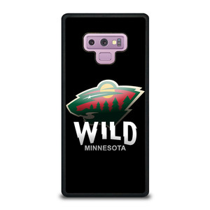 MINNESOTA WILD LOGO Samsung Galaxy Note 9 Case Cover MINNESOTA WILD LOGO Samsung Galaxy Note 9 Case Cover