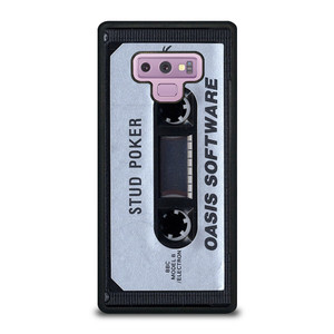 Oasis Cassette Stud Poker Samsung Galaxy Note 9 Case Cover Oasis Cassette Stud Poker Samsung Galaxy Note 9 Case Cover