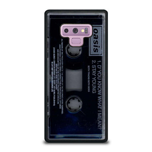 Oasis Stay Young Cassette Samsung Galaxy Note 9 Case Cover Oasis Stay Young Cassette Samsung Galaxy Note 9 Case Cover
