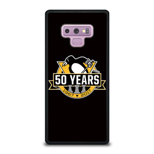 PITTSBURGH PENGUINS 50 YEARS Samsung Galaxy Note 9 Case Cover PITTSBURGH PENGUINS 50 YEARS Samsung Galaxy Note 9 Case Cover