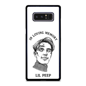 LIL PEEP IN WHITE MEMORY Samsung Galaxy Note 8 Case Cover LIL PEEP IN WHITE MEMORY Samsung Galaxy Note 8 Case Cover