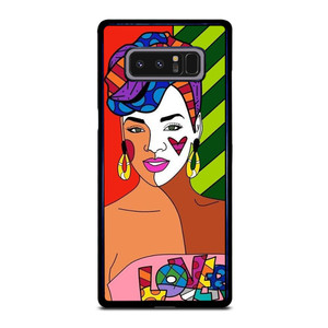 Romero Britto Lover Samsung Galaxy Note 8 Case Cover Romero Britto Lover Samsung Galaxy Note 8 Case Cover
