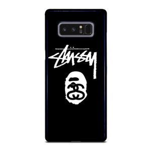 STUSSY BLACK Samsung Galaxy Note 8 Case Cover STUSSY BLACK Samsung Galaxy Note 8 Case Cover