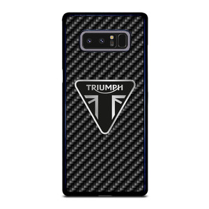 Triumph Motorcycle Carbon Logo Samsung Galaxy Note 8 Case Cover Triumph Motorcycle Carbon Logo Samsung Galaxy Note 8 Case Cover