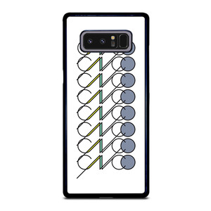 White CNCO Logo Samsung Galaxy Note 8 Case Cover White CNCO Logo Samsung Galaxy Note 8 Case Cover
