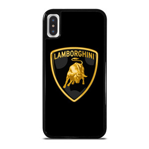 BLACK LAMBORGHINI iPhone X / XS Case Cover BLACK LAMBORGHINI iPhone X / XS Case Cover