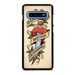 SAILOR JERRY DEATH BEFORE DISHONOR Samsung Galaxy S10 Plus Case Cover SAILOR JERRY DEATH BEFORE DISHONOR Samsung Galaxy S10 Plus Case Cover