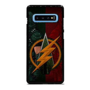 THE FLASH GREEN ARROW Samsung Galaxy S10 Plus Case Cover THE FLASH GREEN ARROW Samsung Galaxy S10 Plus Case Cover