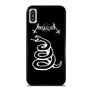 METALLICA BLACK SNAKE iPhone X / XS Case Cover METALLICA BLACK SNAKE iPhone X / XS Case Cover