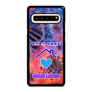 Stay Home Save Lives Samsung Galaxy S10 5G Case Cover Stay Home Save Lives Samsung Galaxy S10 5G Case Cover