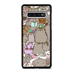 Pusheen Cartoon Collage Samsung Galaxy S10 Case Cover Pusheen Cartoon Collage Samsung Galaxy S10 Case Cover