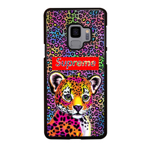 SUPREME LISA FRANK LEOPARD Samsung Galaxy S9 Case Cover SUPREME LISA FRANK LEOPARD Samsung Galaxy S9 Case Cover