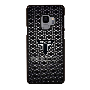 Triumph For The Ride Logo Samsung Galaxy S9 Case Cover Triumph For The Ride Logo Samsung Galaxy S9 Case Cover
