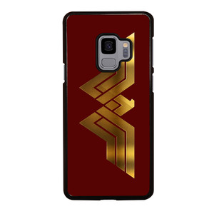 WONDER WOMAN SYMBOL Samsung Galaxy S9 Case Cover WONDER WOMAN SYMBOL Samsung Galaxy S9 Case Cover
