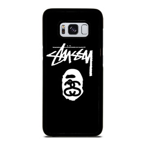 STUSSY BLACK Samsung Galaxy S8 Case Cover STUSSY BLACK Samsung Galaxy S8 Case Cover