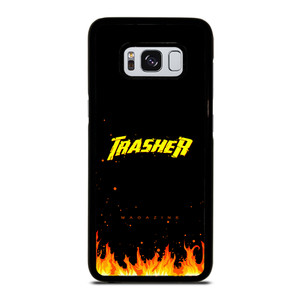 Trasher Smoldering Font Samsung Galaxy S8 Case Cover Trasher Smoldering Font Samsung Galaxy S8 Case Cover